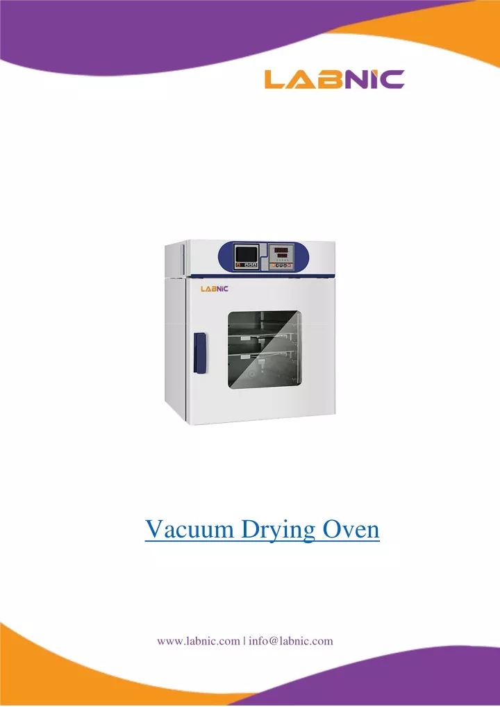 vacuum drying oven