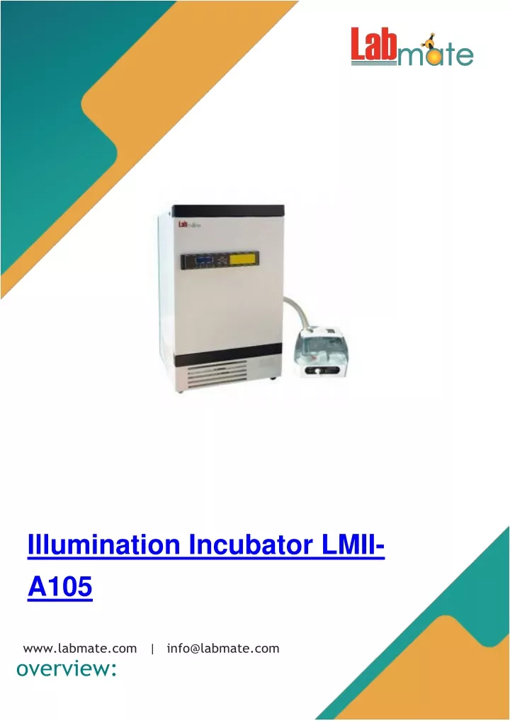 illumination incubator lmii a105