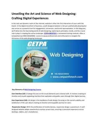 web designing blog