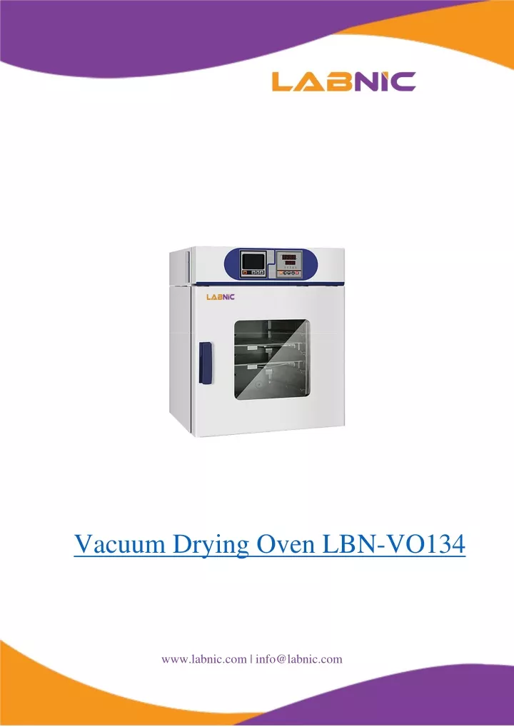 vacuum drying oven lbn vo134
