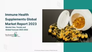 immune health supplements global market report