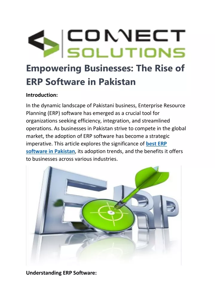 empowering businesses the rise of erp software