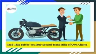 Read This Before You Buy Second-Hand Bike of Own Choice