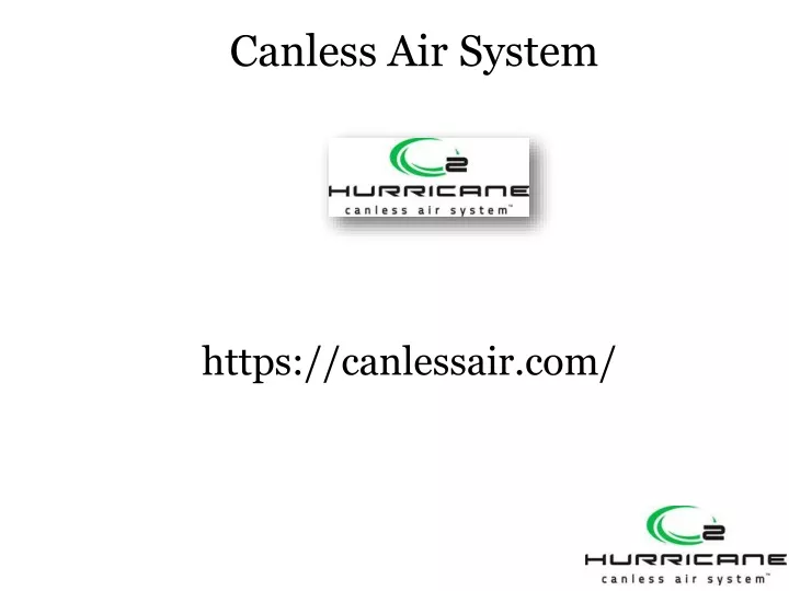 canless air system