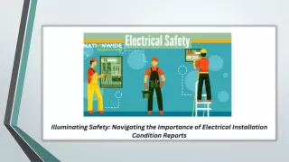 Illuminating Safety Navigating the Importance of Electrical Installation Condition Reports