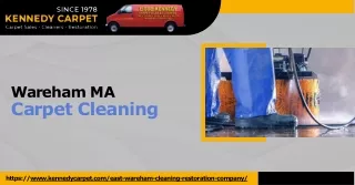 Wareham, MA Carpet Cleaning Refresh Your Home with Kennedy Carpet's Expert Services