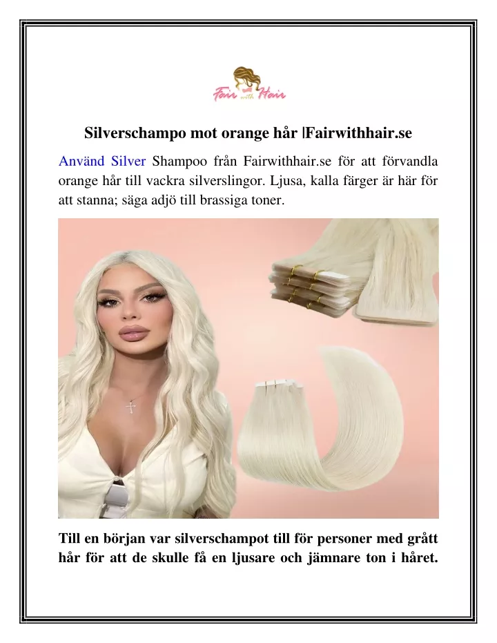 silverschampo mot orange h r fairwithhair se