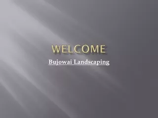 welcome