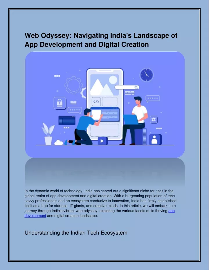 web odyssey navigating india s landscape