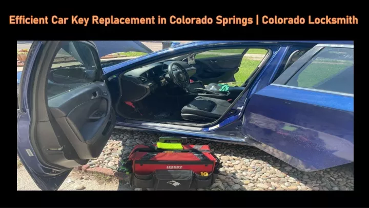 efficient car key replacement in colorado springs