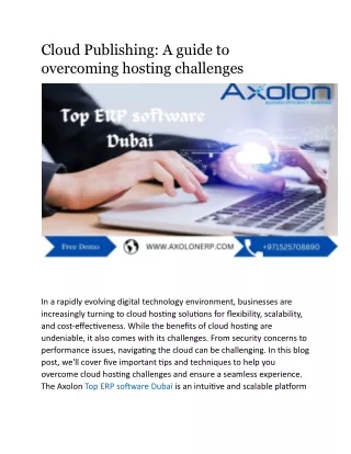 cloud publishing a guide to overcoming hosting