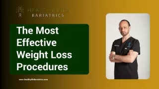 The Most Effective Weight Loss Procedures
