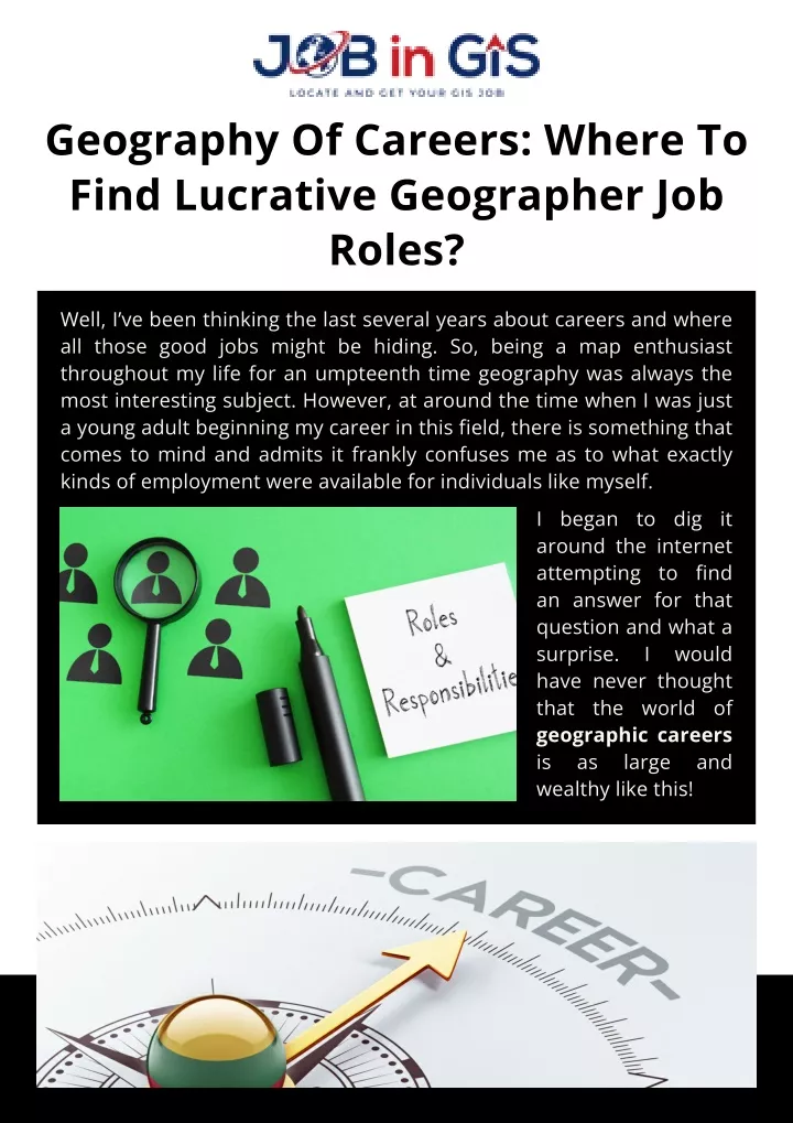 geography of careers where to find lucrative