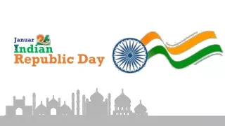 Free Indian Republic Day template from best presentation design agency | Slidece