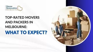 Top-rated Movers and Packers in Melbourne: What to Expect?