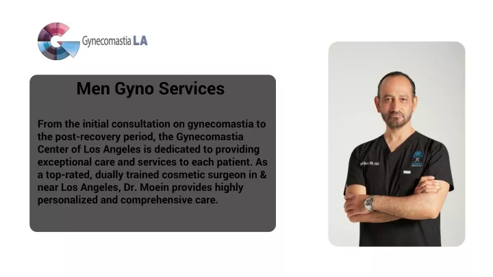 men gyno services