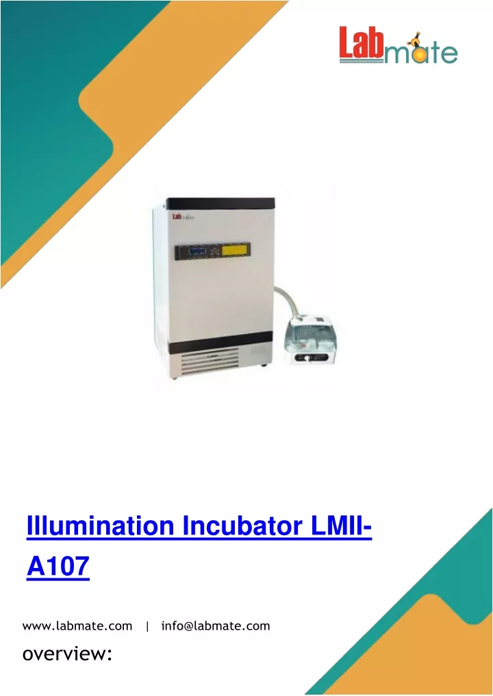 illumination incubator lmii a107