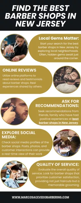 Find the Best Barber Shops in New Jersey