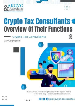 Crypto Tax Consultants: Overview Of Their Functions