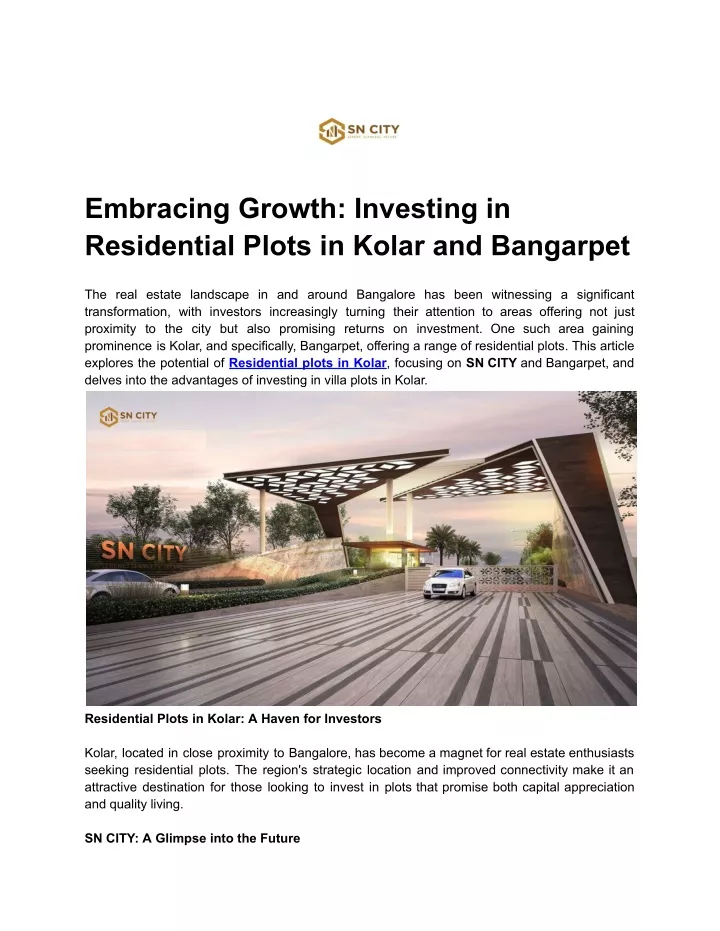 embracing growth investing in residential plots