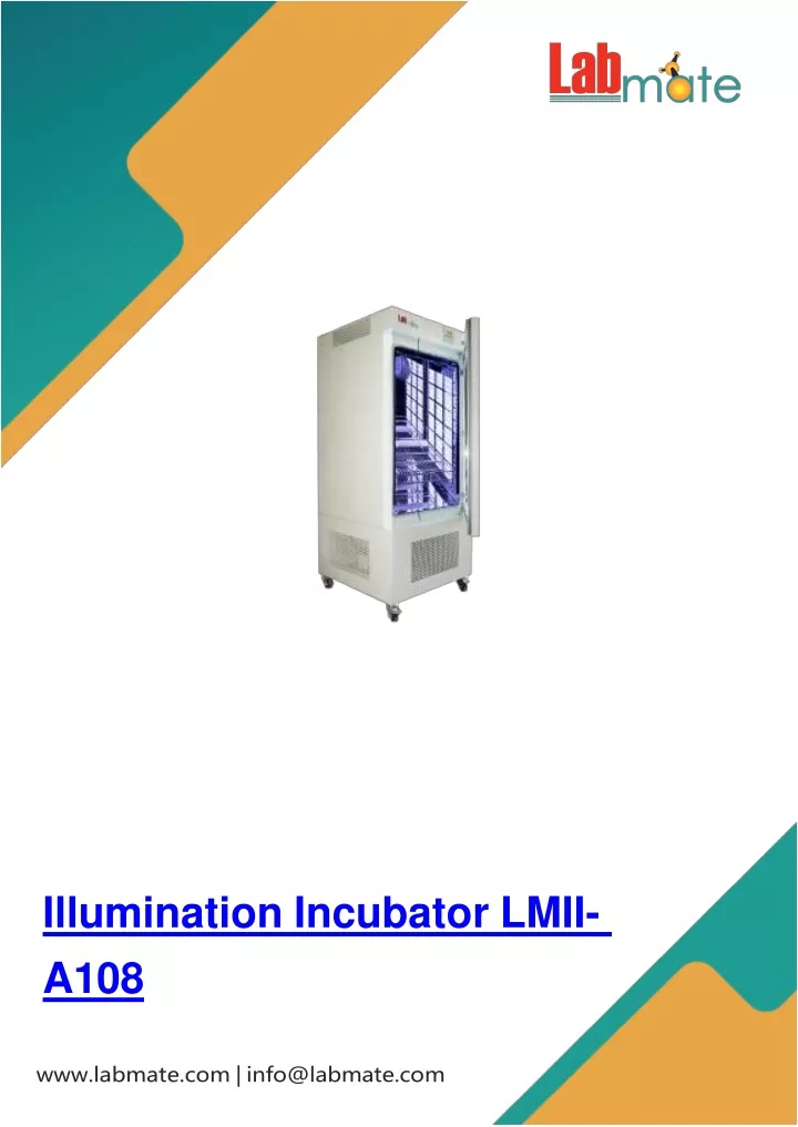 illumination incubator lmii a108