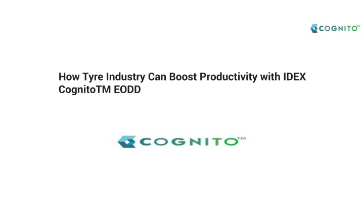 how tyre industry can boost productivity with