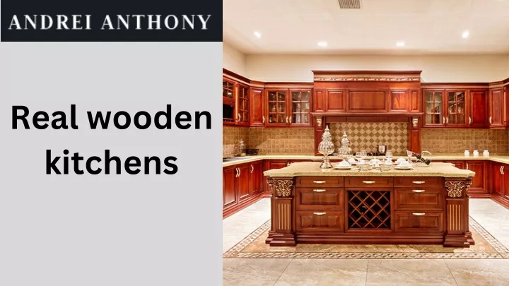 real wooden kitchens