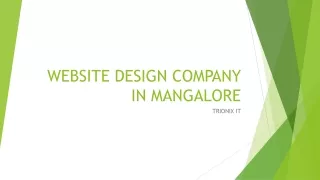 WEBSITE DESIGN COMPANY IN MANGALORE