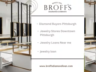 Looking for a Jewelry Loan in Pittsburgh