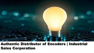 Authentic distributor of encoders  Industrial Sales Corporation