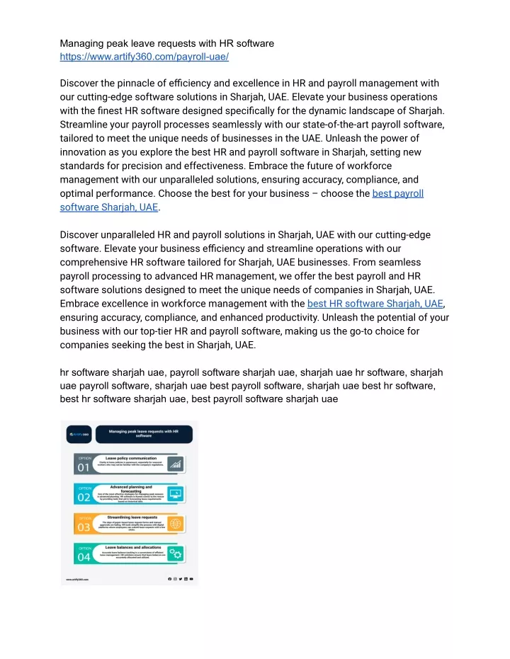 managing peak leave requests with hr software