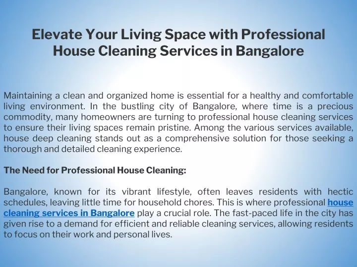 elevate your living space with professional house