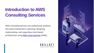 No More Cloud Worries: AWS Consulting By SkillNet Experts