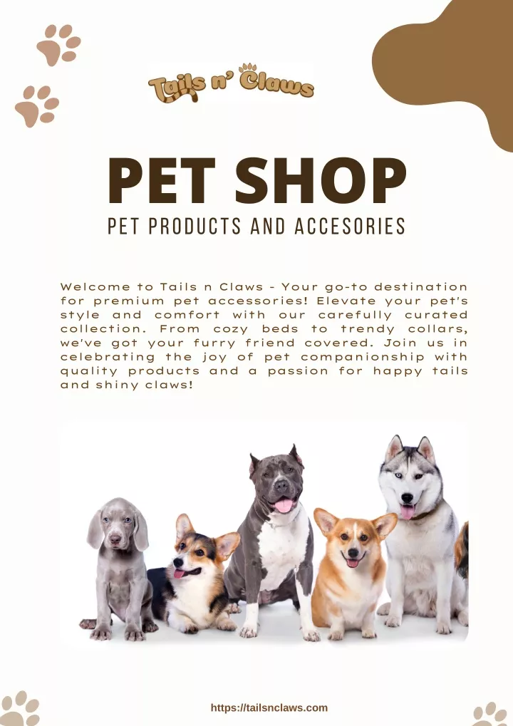 pet shop pet products and accesories