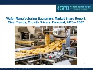 Wafer Manufacturing Equipment Market Share Report, Size, Trends, Growth Drivers