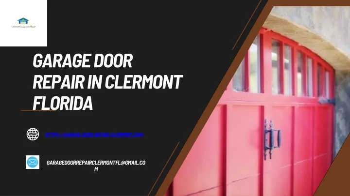 garage door repair in clermont florida