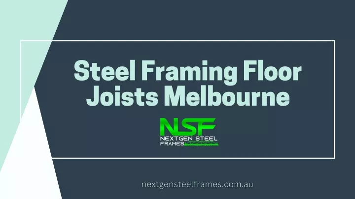 steel framing floor joists melbourne