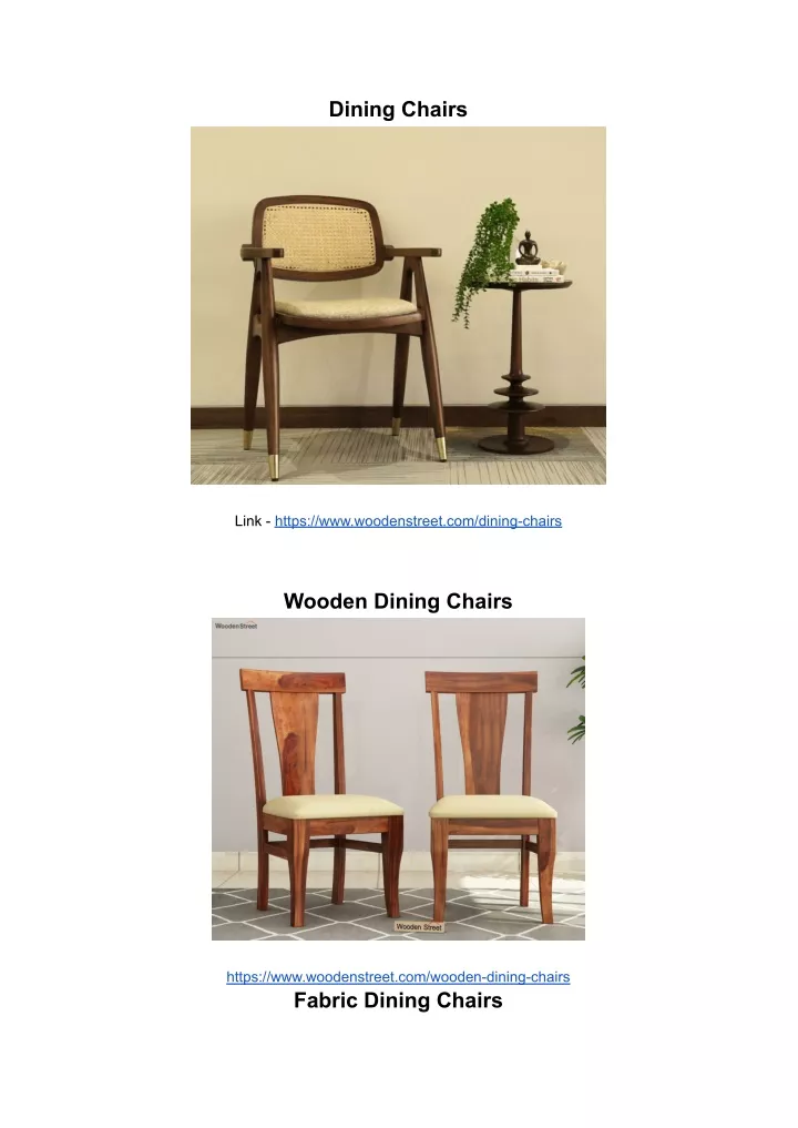 dining chairs