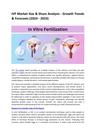 ivf market size share analysis growth trends