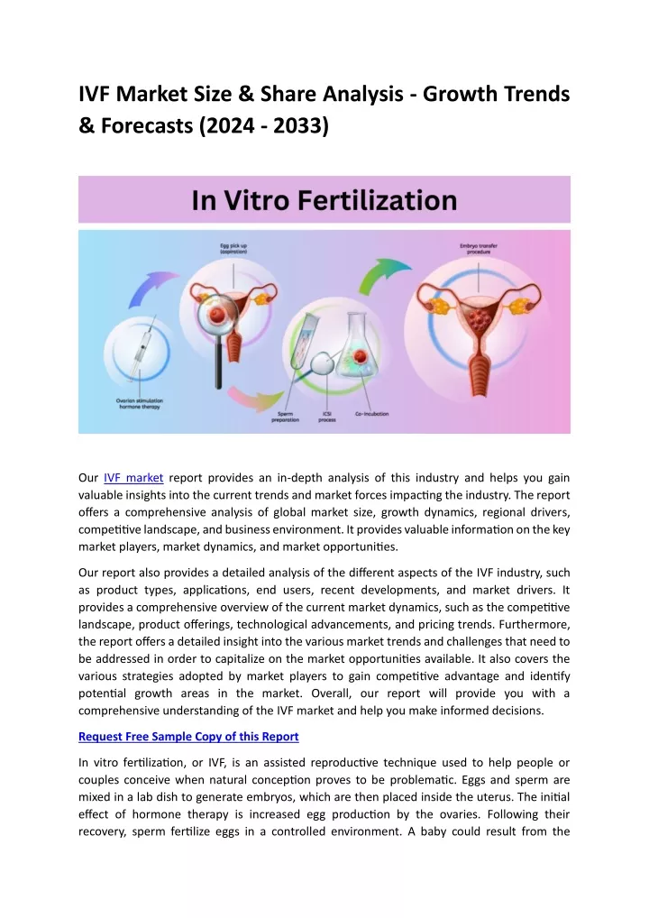 ivf market size share analysis growth trends