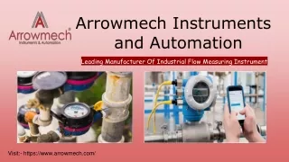 Automation & Flow Measuring Instruments by Arrowmech