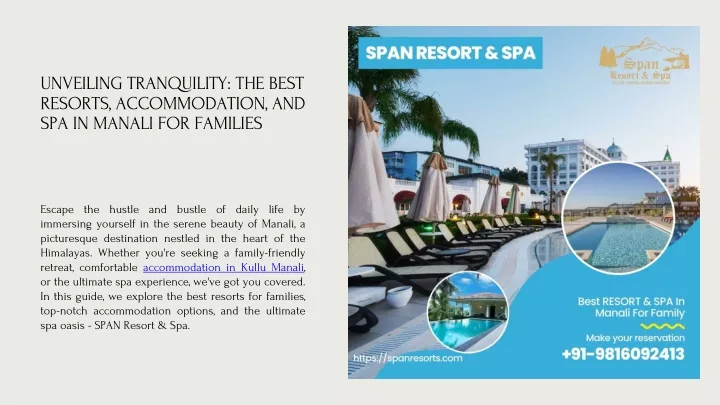unveiling tranquility the best resorts