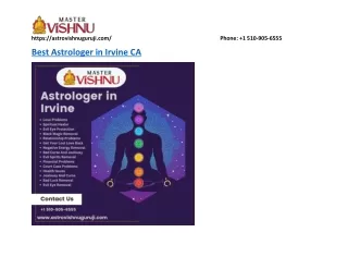 Best Astrologer in Irvine CA