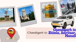 Chandigarh to Shimla, Amritsar, Manali taxi services-hbcabs