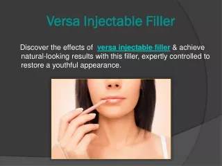 Versa Injectable Filler