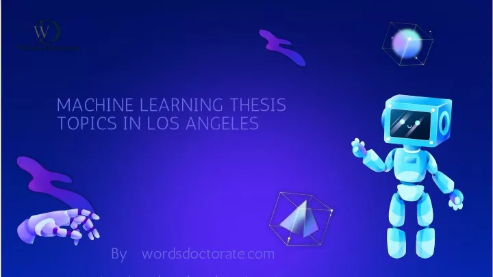 machine learning thesis topics in los angeles