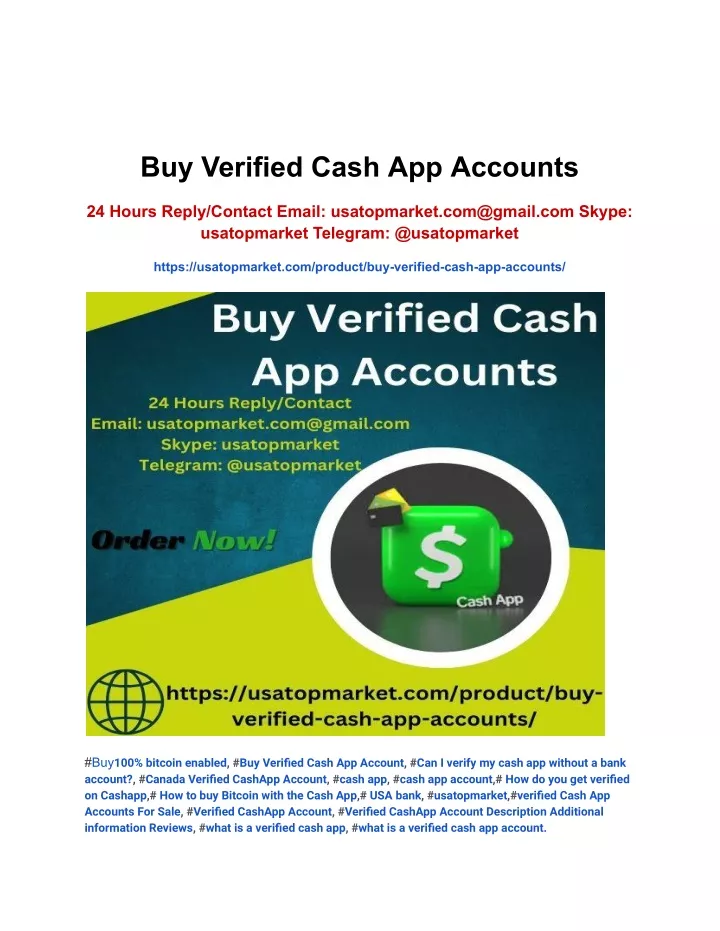 buy verified cash app accounts