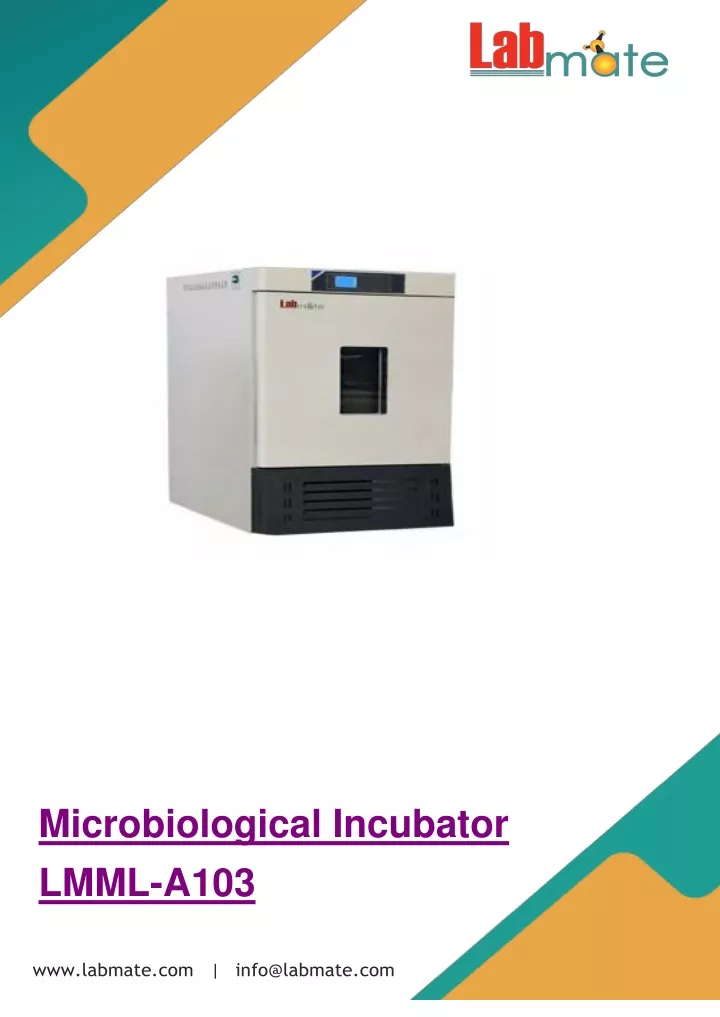 microbiological incubator lmml a103