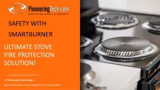 Safety With Smartburner: Ultimate Stove Fire Protection Solution!