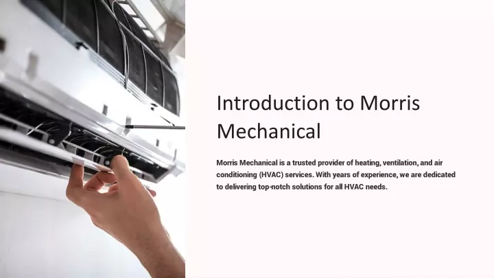 introduction to morris mechanical